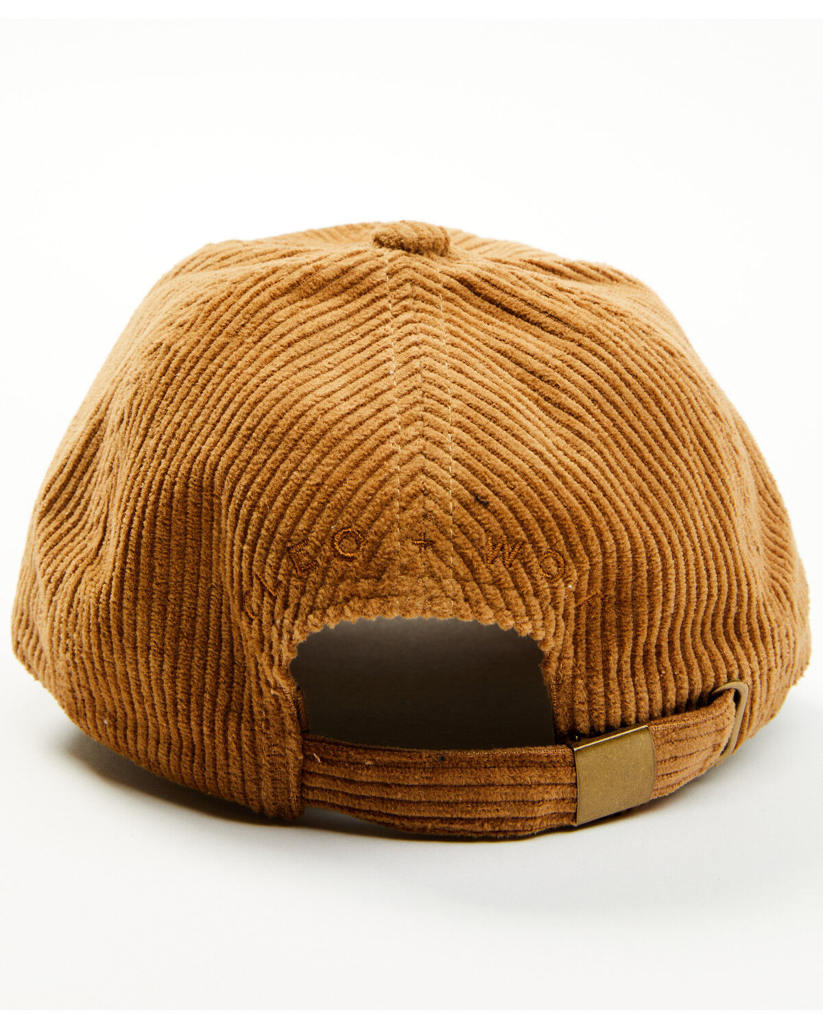 Image #3 - Cleo + Wolf Women's Solid Corduroy Ball Cap, Lt Brown, hi-res