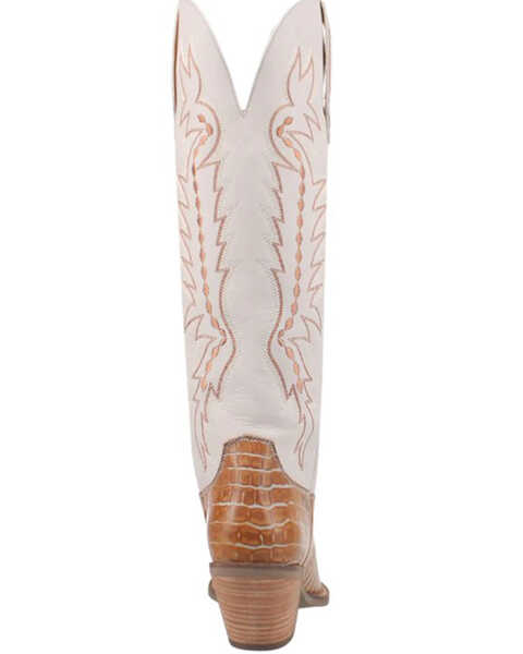 Image #5 - Dingo Women's High Lonesome Tall Western Boots - Pointed Toe , Camel, hi-res