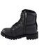 Image #3 - Milwaukee Leather Women's Harness Moto Boots - Soft Toe, Black, hi-res