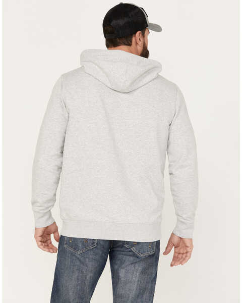 Image #4 - Levi's Men's Logo Hooded Sweatshirt, Light Grey, hi-res
