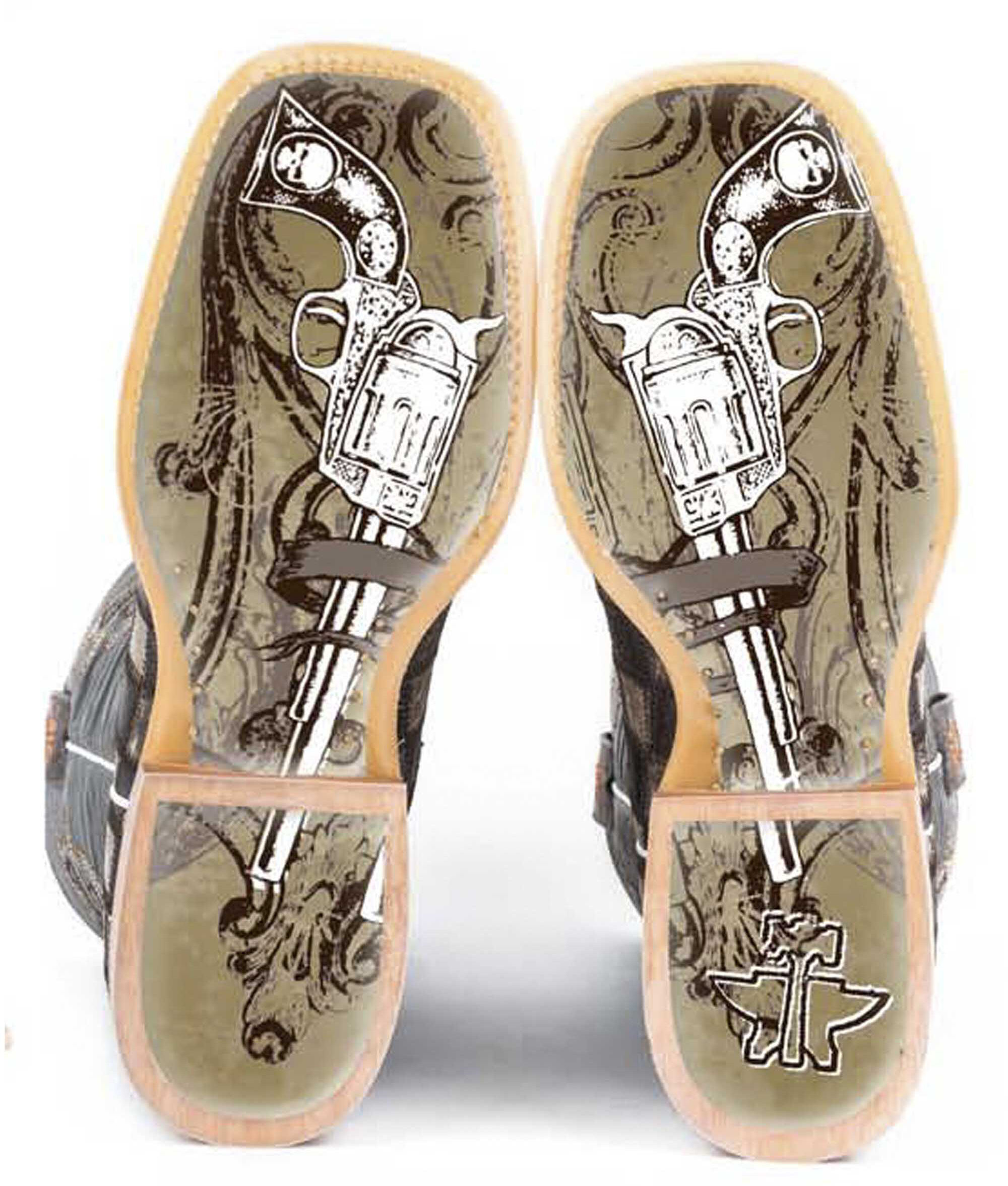 womens checkered cowboy boots