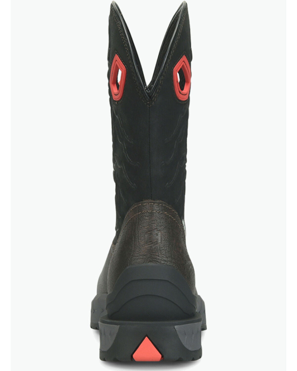 Image #4 - Double H Men's 11" Death Stalker Pull-On Work Boots - Composite Toe, Dark Brown, hi-res