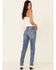 Shyanne Mid Rise Boyfriend Jeans, Light Blue, hi-res