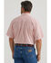 Image #3 - Wrangler Men's Classic Medallion Print Short Sleeve Button-Down Western Shirt - Tall, Orange, hi-res