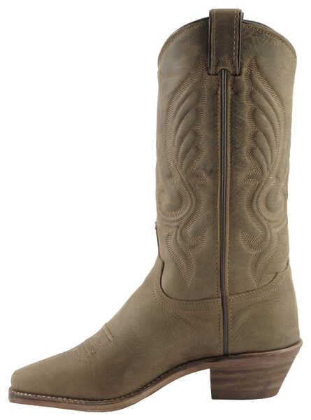 Abilene Oiled Cowhide Cowgirl Boots - Pointed Toe, Brown, hi-res