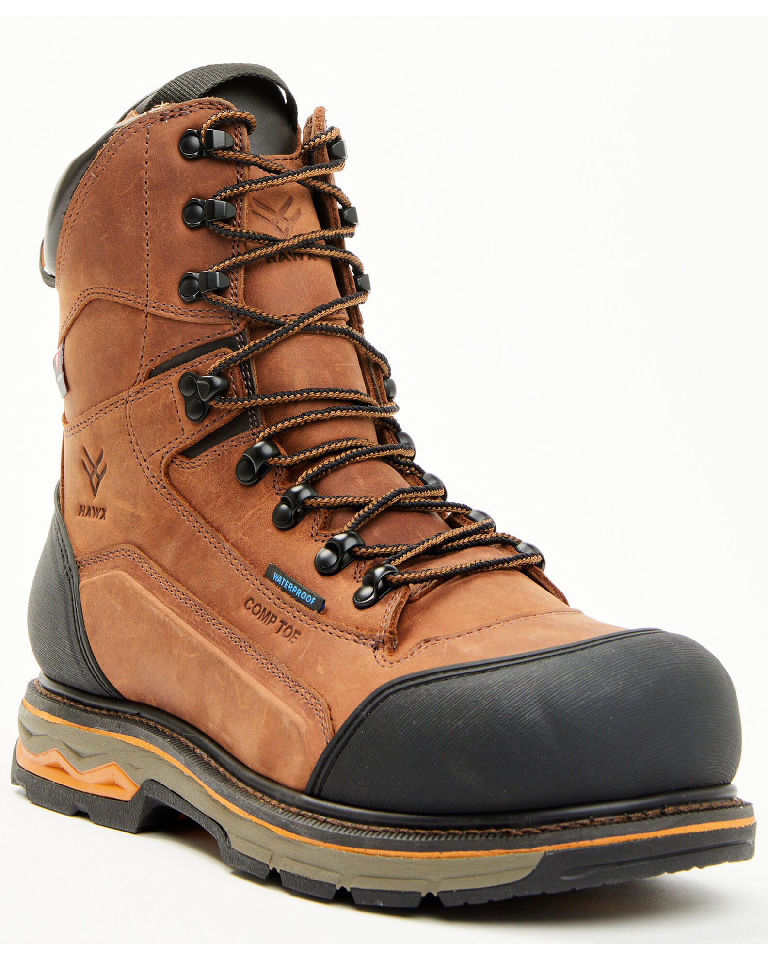 Hawx Men s 8 Enduro Waterproof 800G Insulated Met Guard Work Boots Composite Toe Sheplers