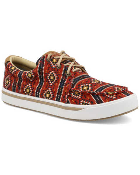 Hooey by Twisted X Men's Southwestern Print Causal Lopers, Multi, hi-res