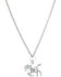 Image #1 - Montana Silversmiths Women's Silver Prancing Horse Necklace , Silver, hi-res