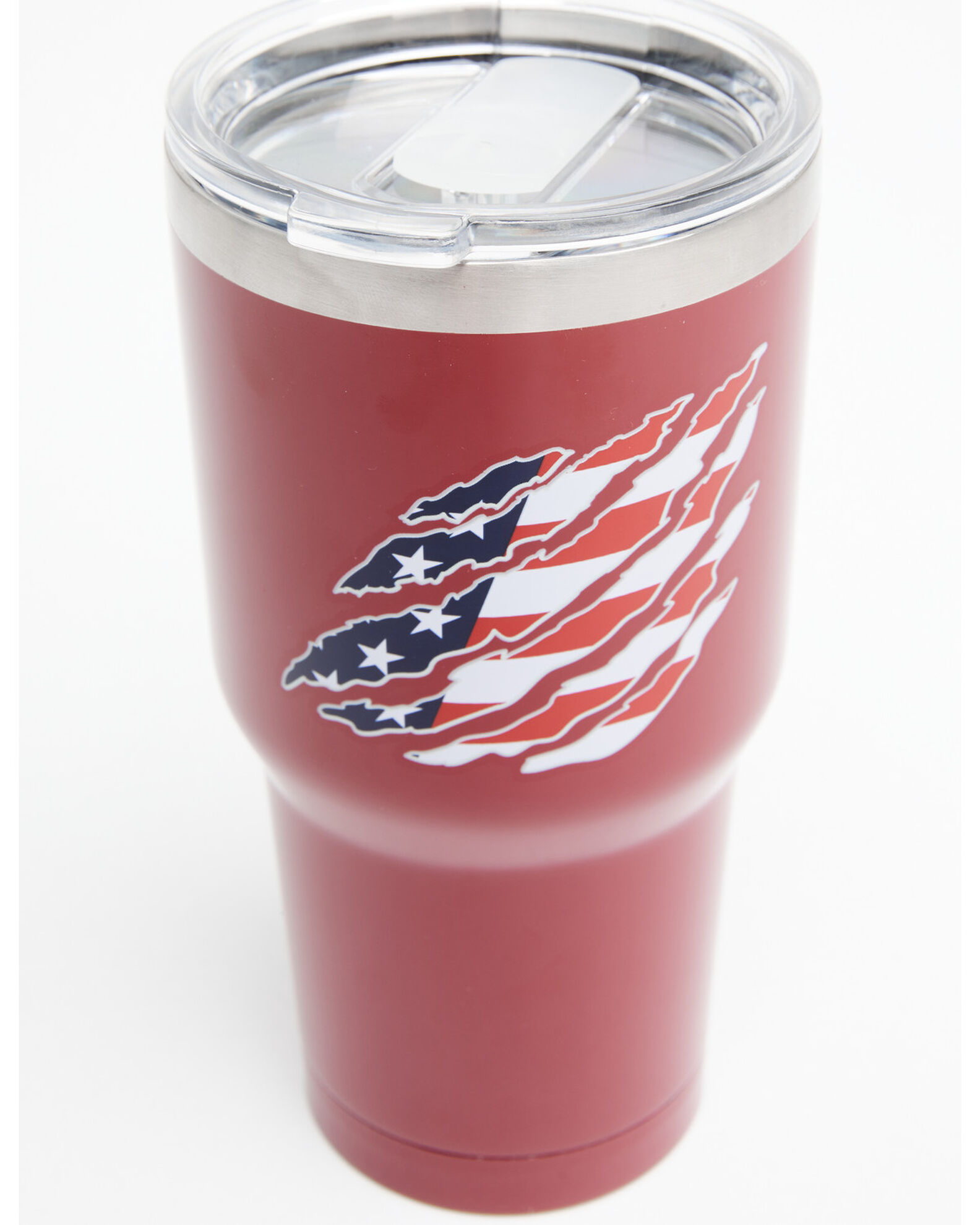 Image #2 - Boot Barn Slasher Flag Tumbler, Red, hi-res