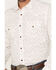 Image #3 - Gibson Men's Grapevine Arrow Geo Print Long Sleeve Snap Western Shirt, Ivory, hi-res