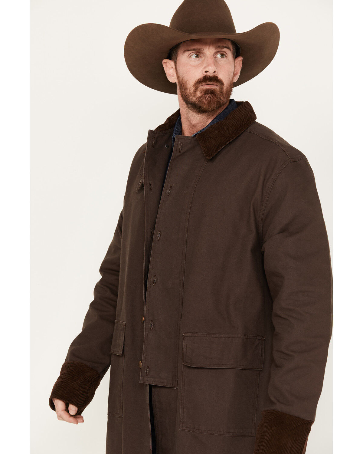 Rangewear By Scully Mens Long Canvas Duster