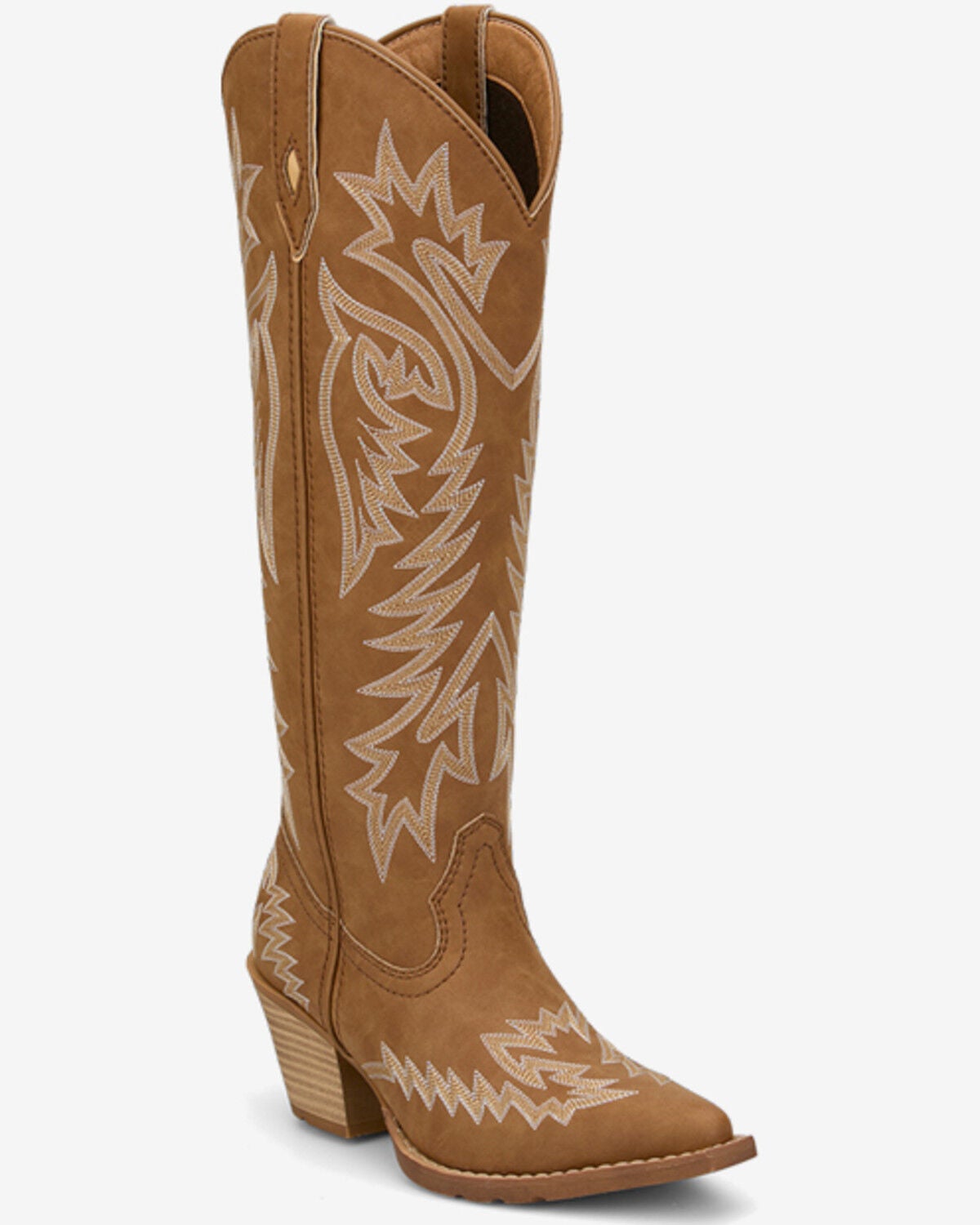Justin Women's Paloma Western Boots - Snip Toe, Brown, hi-res