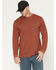 Image #2 - Ariat Men's Rebar Heat Fighter Long Sleeve Work Shirt, Rust Copper, hi-res