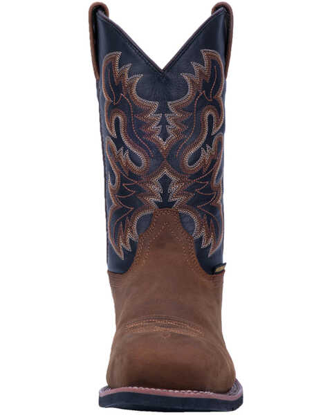 Image #5 - Laredo Men's Rockwell Western Work Boots - Steel Toe, Brown, hi-res