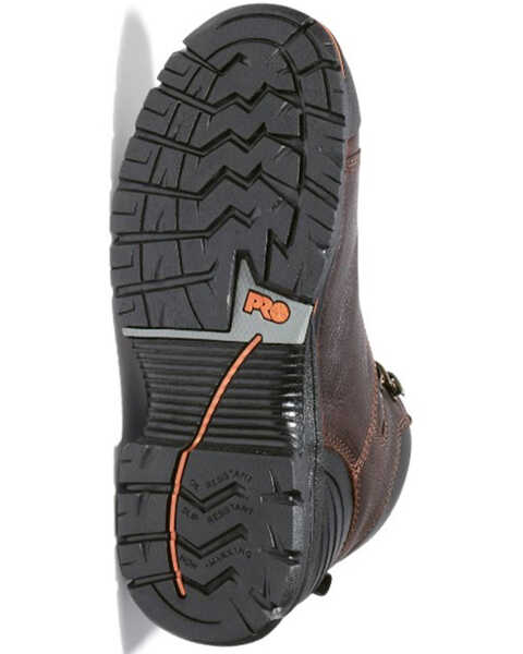 Image #5 - Timberland Men's 6" Endurance Waterproof Work Boots - Steel Toe , Brown, hi-res