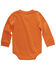 Image #2 - Carhartt Infant Boys' Long Sleeve Pocket Onesie, Orange, hi-res