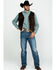 Image #6 - Scully Leatherwear Men's Brown Boar Suede Hunting Vest , , hi-res