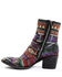 Image #3 - Marco Delli Women's Senegal Fashion Booties - Round Toe, Black, hi-res