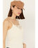 Shyanne Women's Crochet Rib Cami , Cream, hi-res