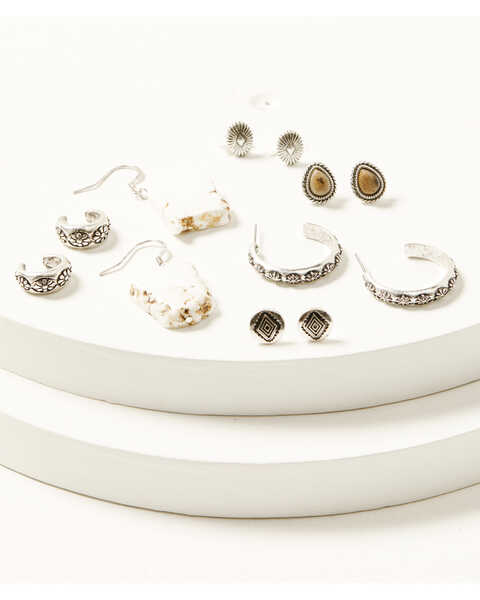 Image #1 - Idyllwind Women's Dorella Earring Set, Silver, hi-res