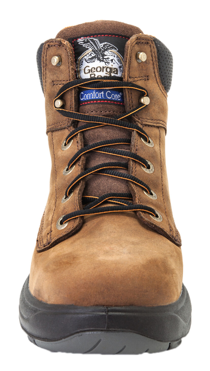 Image #4 - Georgia Boot Men's Flxpoint Waterproof Work Boots - Soft Toe, Brown, hi-res