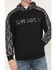 Image #3 - Hooey Men's Canyon Southwestern Sleeve Hooded Sweatshirt, Black, hi-res