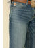 Cinch Men's Grant Med Stone Relaxed Bootcut Jeans , Indigo, hi-res