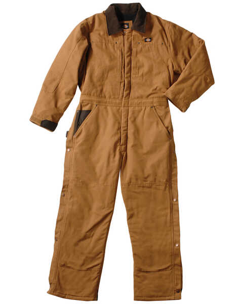 Image #2 - Dickies Insulated Coveralls, Brown Duck, hi-res