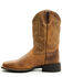 Image #3 - Cody James Men's Ace Western Boots - Broad Square Toe , Tan, hi-res