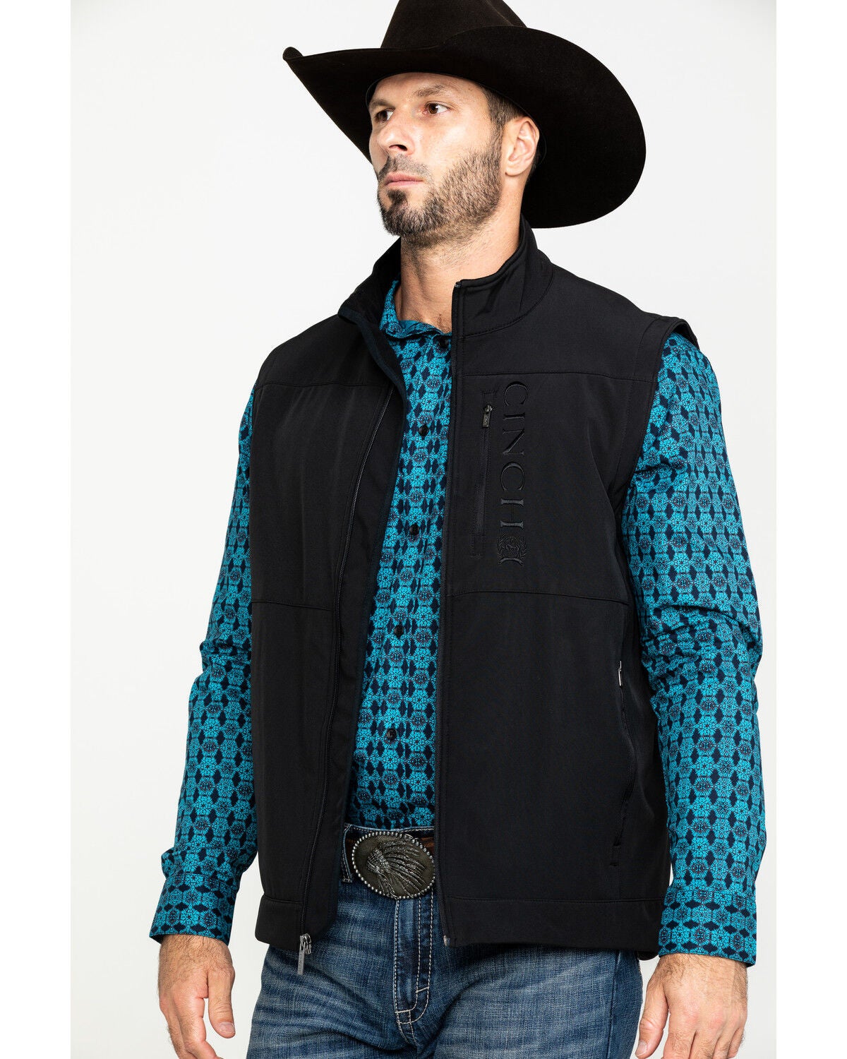 wrangler western vests