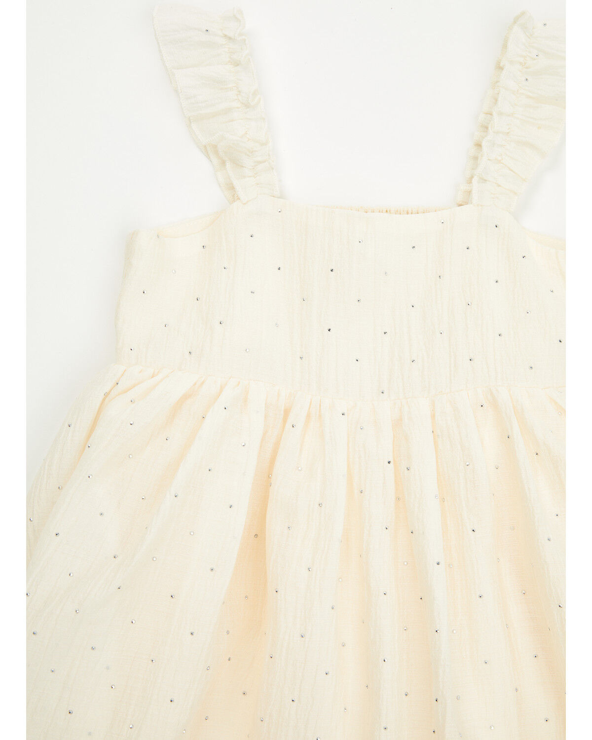 Image #2 - Yura Toddler Girls' Embellished Sleeveless Dress, White, hi-res