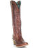 Image #1 - Corral Women's Cognac Embroidery Western Boots - Round Toe, Brown, hi-res