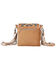 Myra Bag Women's Boho Chic Style Hair-On Hide Bag, Brown, hi-res