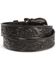 Tony Lama Men's Western Ride Leather Belt - Reg & Big, Black, hi-res