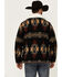 Image #4 - Rock & Roll Denim Men's Southwestern Print Snap Jacket, Charcoal, hi-res