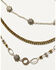 Image #2 - Shyanne Women's Champagne Chateau Jasper Multilayered Necklace & Earrings Set, Multi, hi-res
