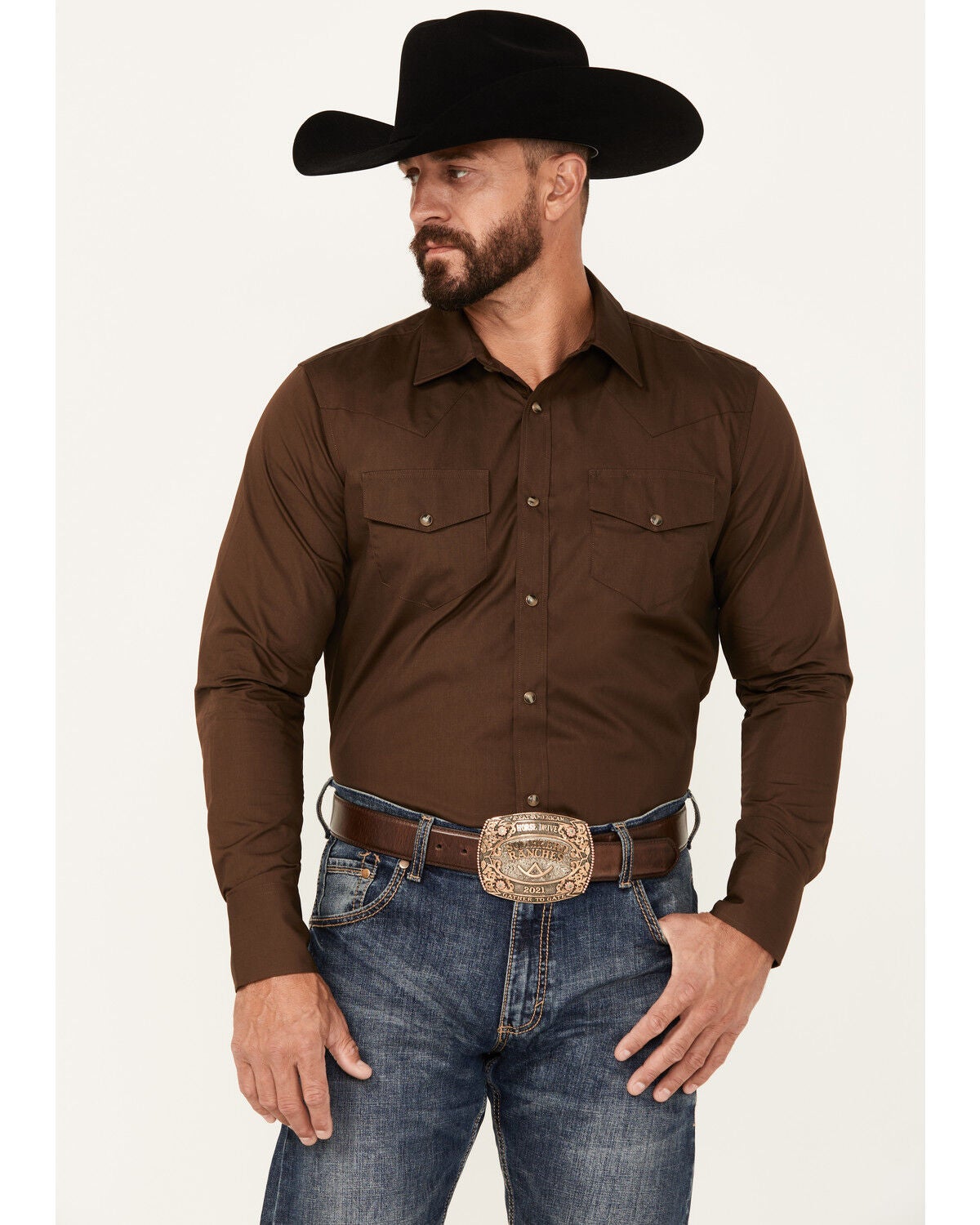 Cinch Men's Denim Long Sleeve Western Snap Shirt | Sheplers