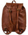 Image #3 - Myra Bag Women's Lobeth Leather Hairon Backpack, Brown, hi-res