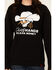 Image #3 - Troll Co Women's Savage Crewneck Sweatshirt, Black, hi-res