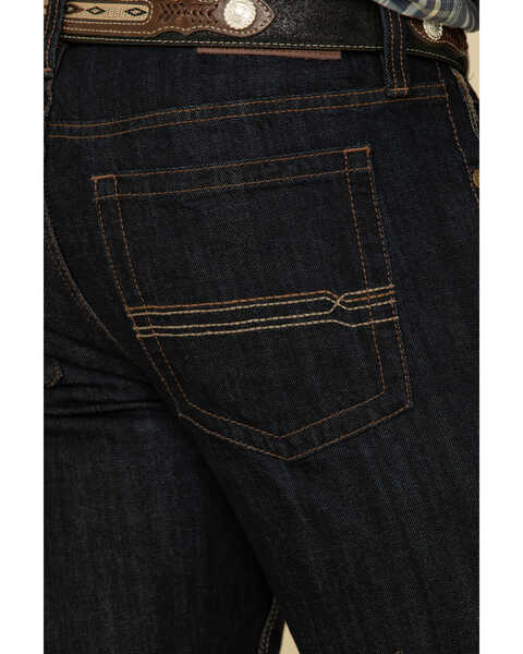 Image #3 - Cody James Men's Roadhouse Dark Rigid Relaxed Bootcut Jeans , , hi-res