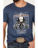 Cody James Men's Take Aim Short Sleeve Graphic T-Shirt, Navy, hi-res