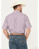 Image #4 - George Strait by Wrangler Men's Plaid Print Short Sleeve Button Down Western Shirt, , hi-res
