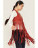 Image #2 - Idyllwind Women's Walnut Studded Faux Suede Fringe Vest, Chilli, hi-res