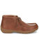 Justin Men's Cappie Cowhide Leather Casual Lace-Up Shoe - Moc Toe , Brown, hi-res