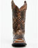 Image #4 - Laredo Women's Margo Western Boots - Broad Square Toe, Dark Brown, hi-res