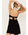 Image #3 - Shyanne Women's Lace Crochet Dress, Black, hi-res