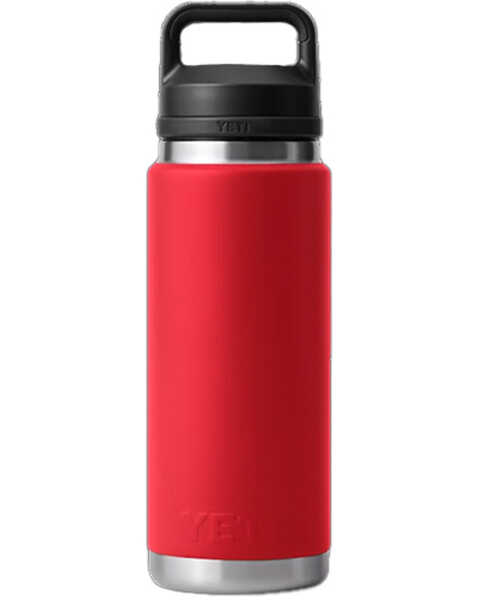 Image #2 - Yeti Rambler® 26oz Water Bottle with Chug Cap , Red, hi-res
