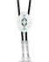 Image #1 - Montana Silversmiths Women's Southwest Skies Scalloped Bolo Tie, Turquoise, hi-res