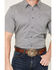 Image #3 - Cody James Men's Astro Geo Print Short Sleeve Button-Down Stretch Western Shirt, Grey, hi-res