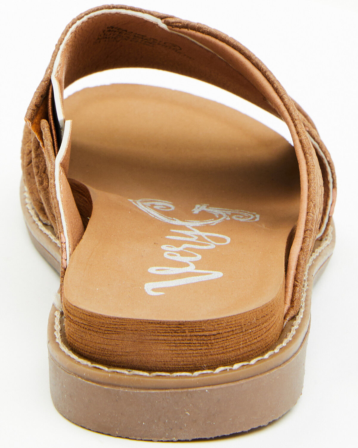 Image #5 - Very G Women's Jolene Tooled Sandals, Tan, hi-res